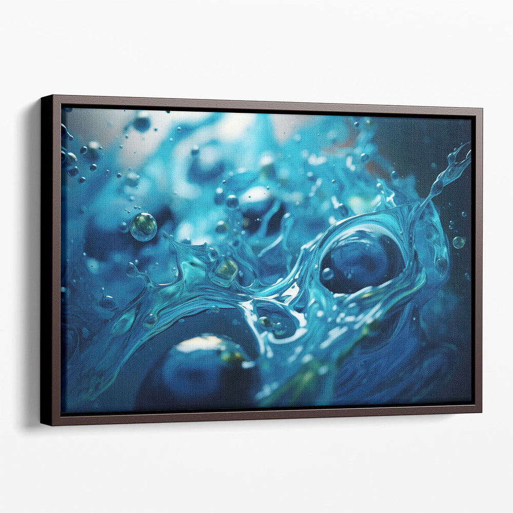 Soft Atmospheric Splash - Canvas Print Wall Art