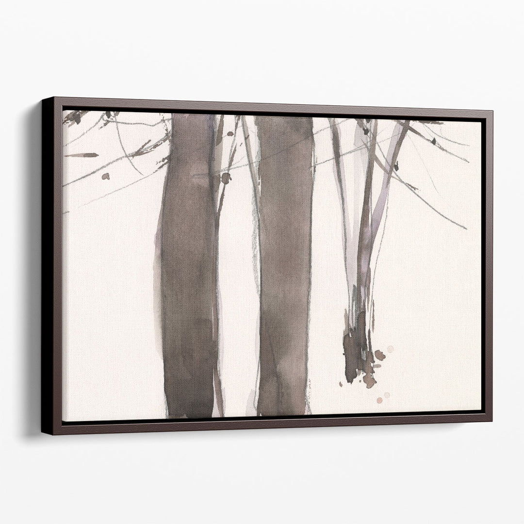 Under the Winter Tree II - Canvas Print Wall Art