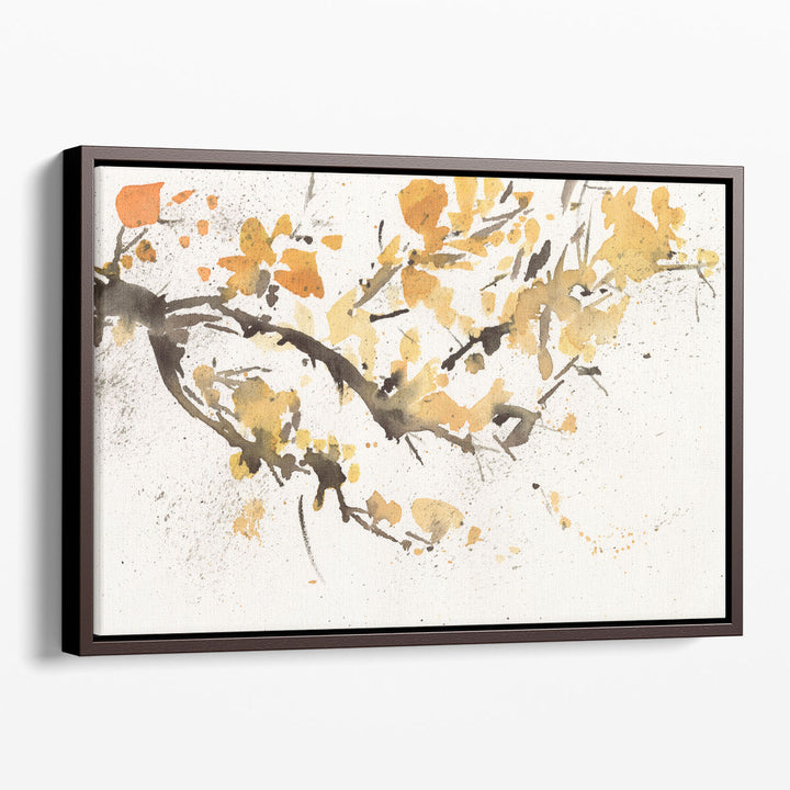 Watercolor Tree Branch I - Canvas Print Wall Art