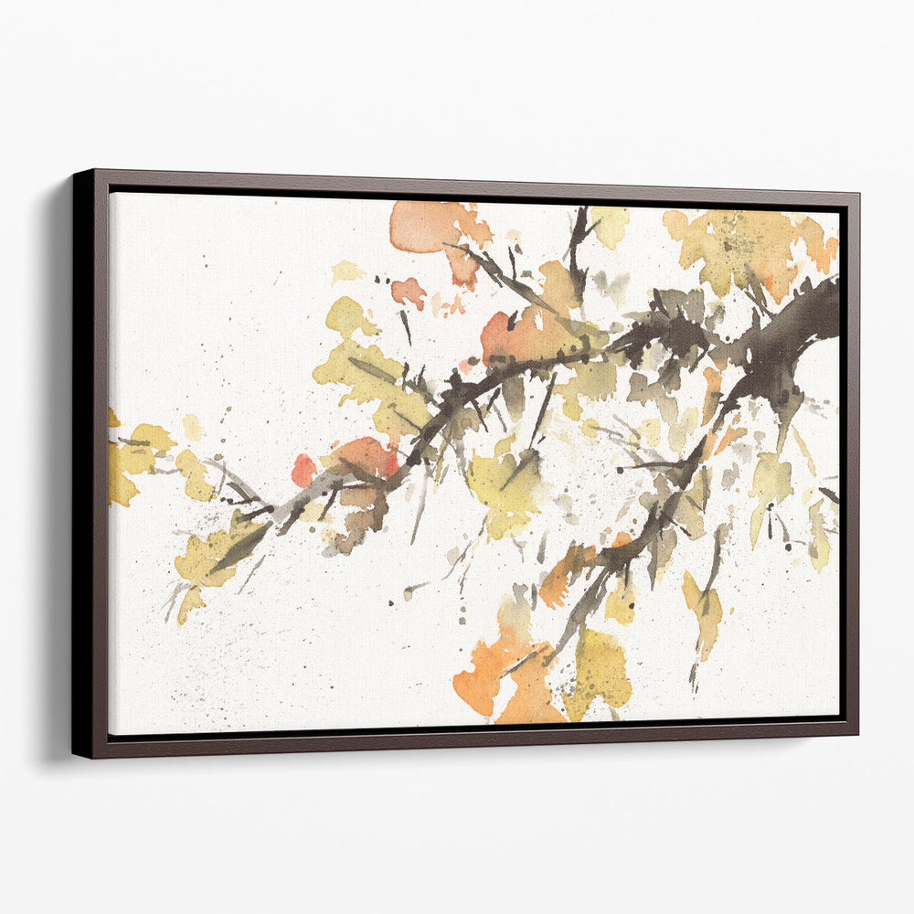 Watercolor Tree Branch II - Canvas Print Wall Art