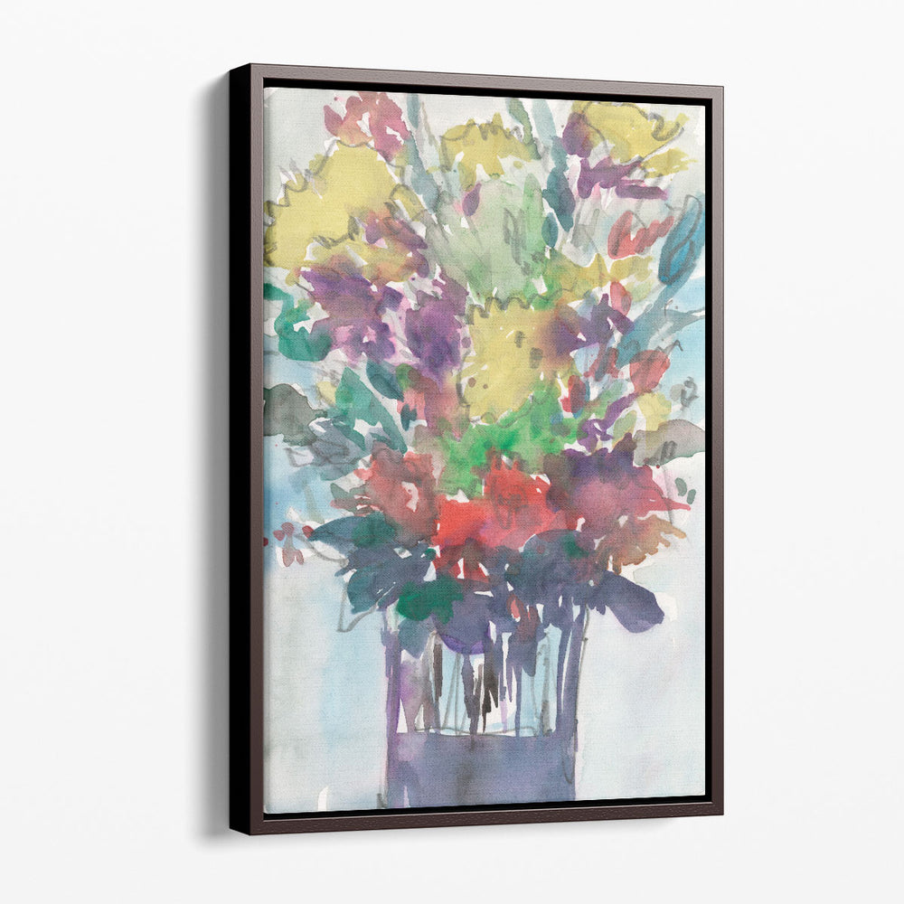 Garden Pieces I - Canvas Print Wall Art