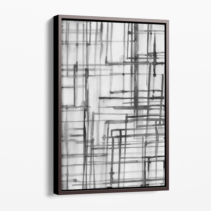 Line Meditation I - Canvas Print Wall Art