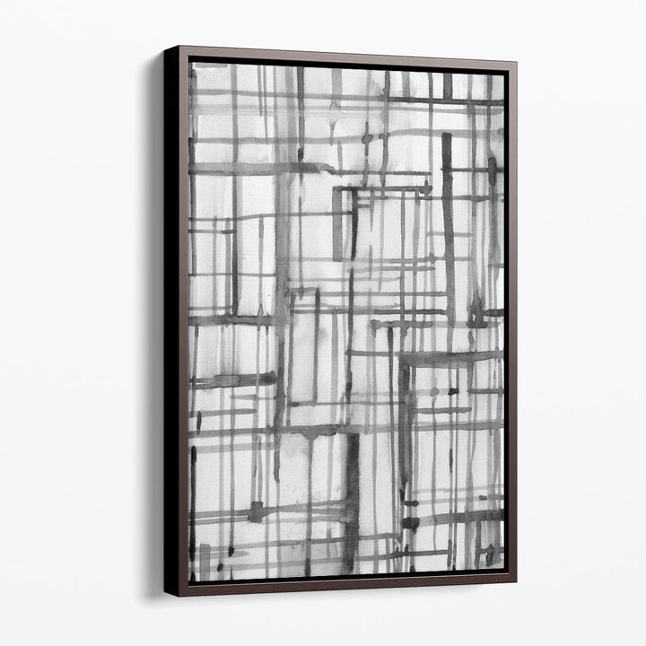 Line Meditation II - Canvas Print Wall Art