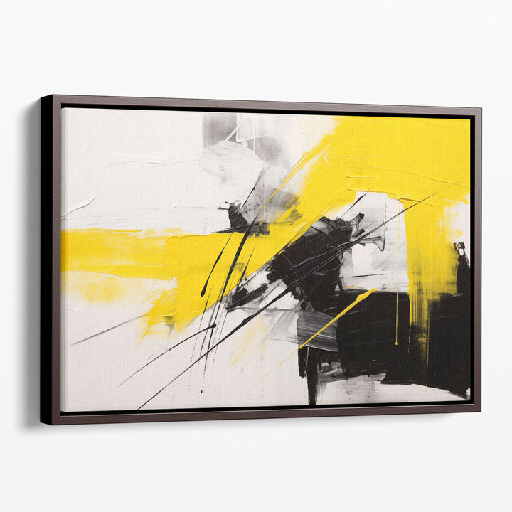 Vibrant Ink Fusion - Canvas Print Wall Art