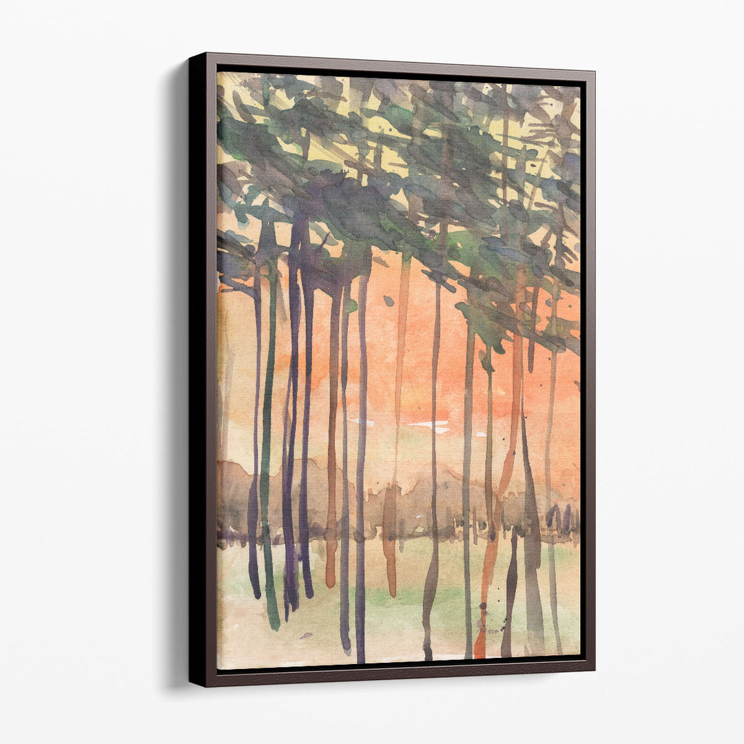 Between the Trees II - Canvas Print Wall Art