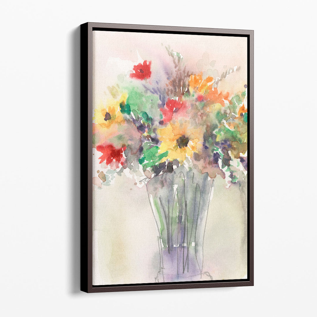 Fancy that Bouquet I - Canvas Print Wall Art