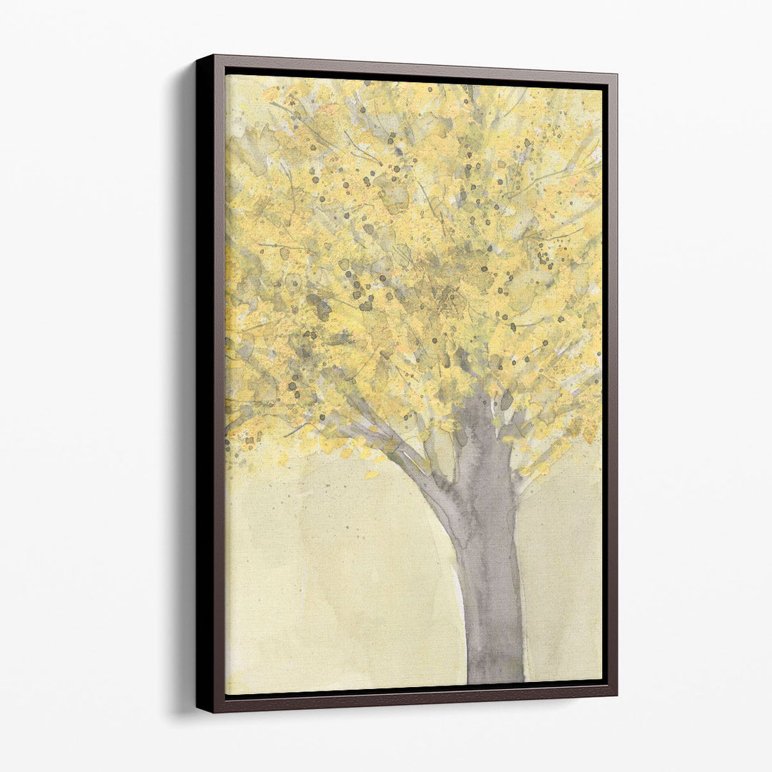 Yellow Autumn Moment II - Canvas Print Wall Art