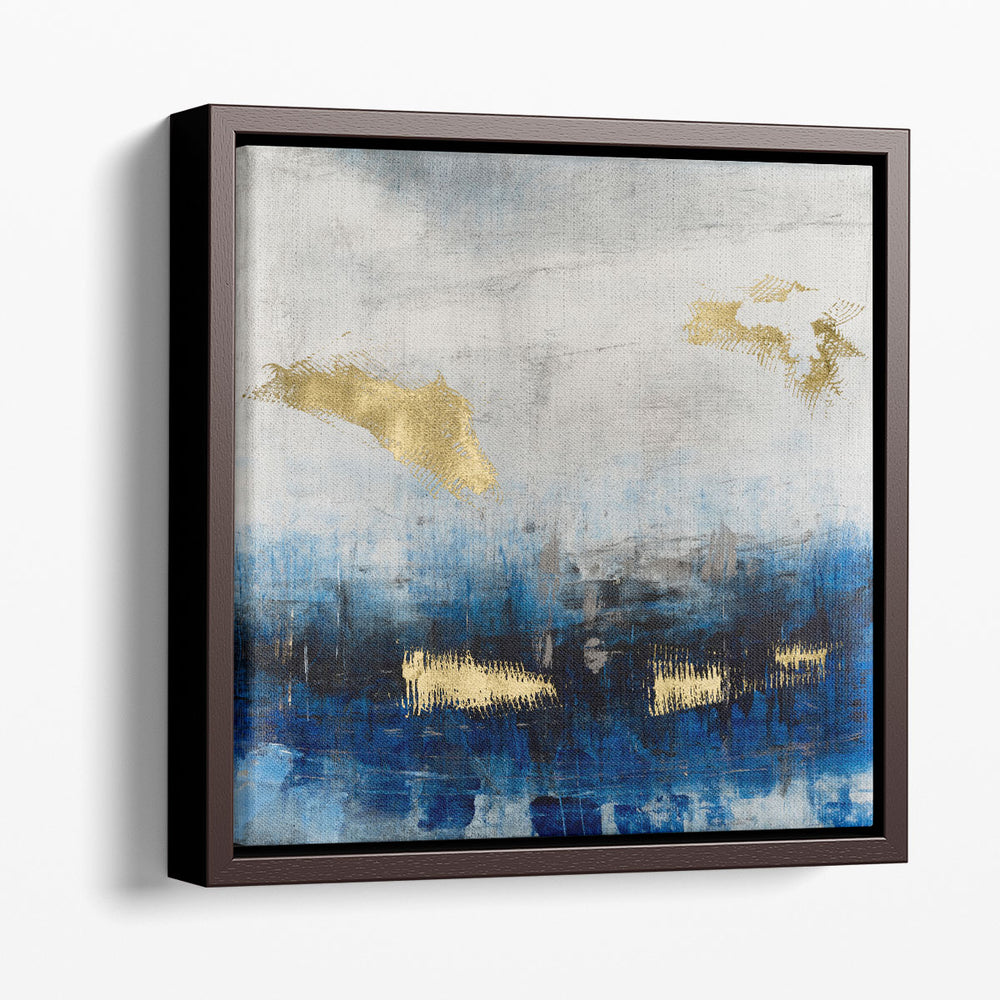 Electric Blue I - Canvas Print Wall Art