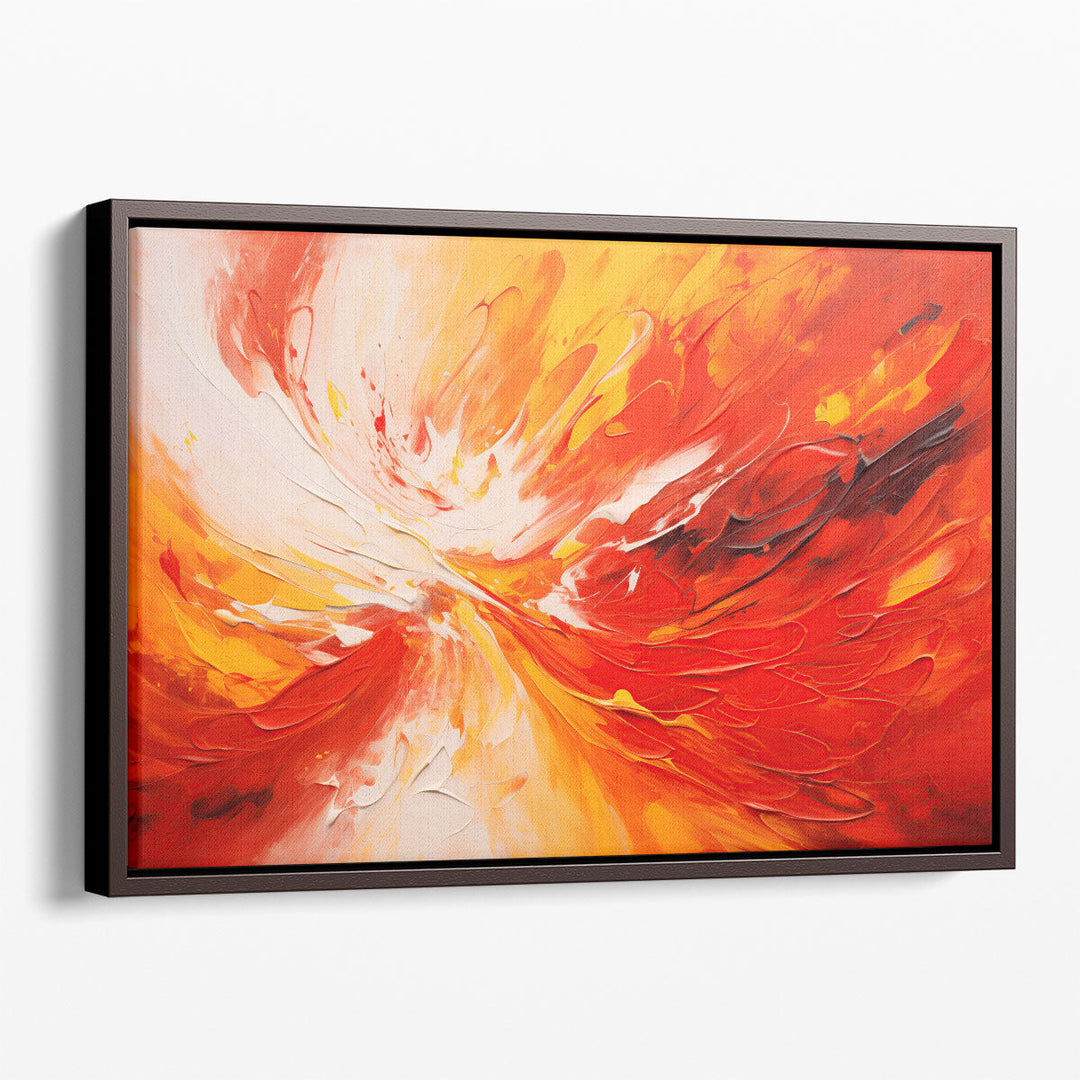 Flame Flare - Canvas Print Wall Art