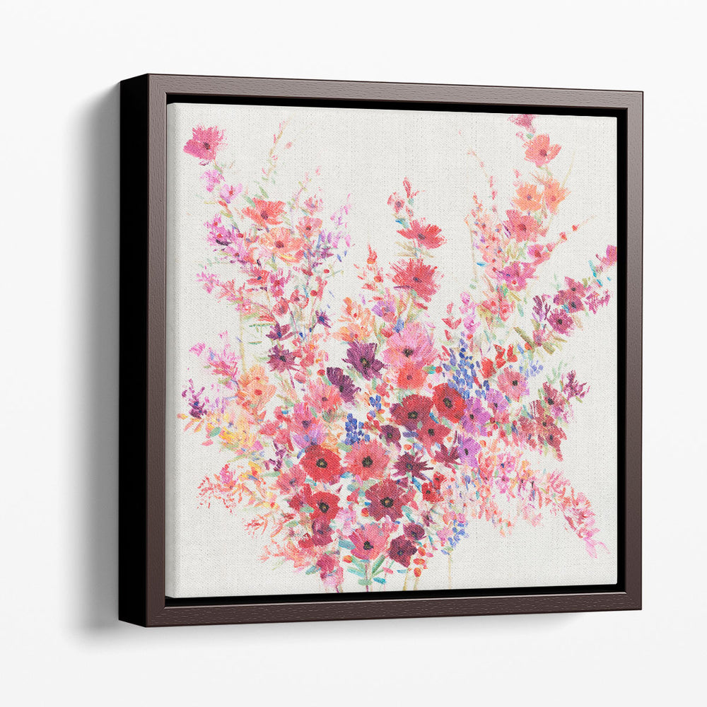 Flowers on a Vine I - Canvas Print Wall Art