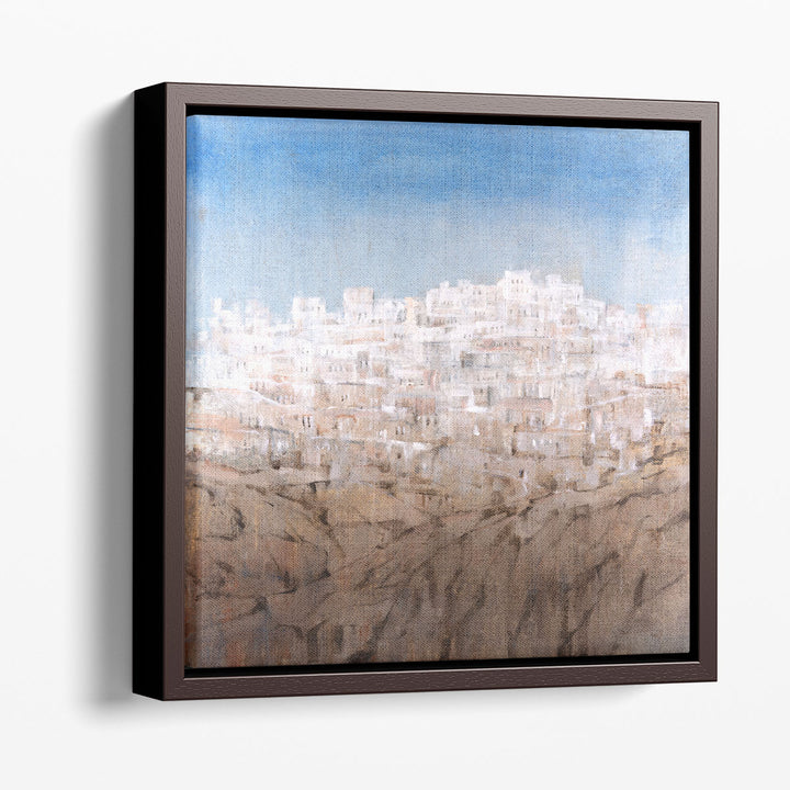 Hilltop Village II - Canvas Print Wall Art