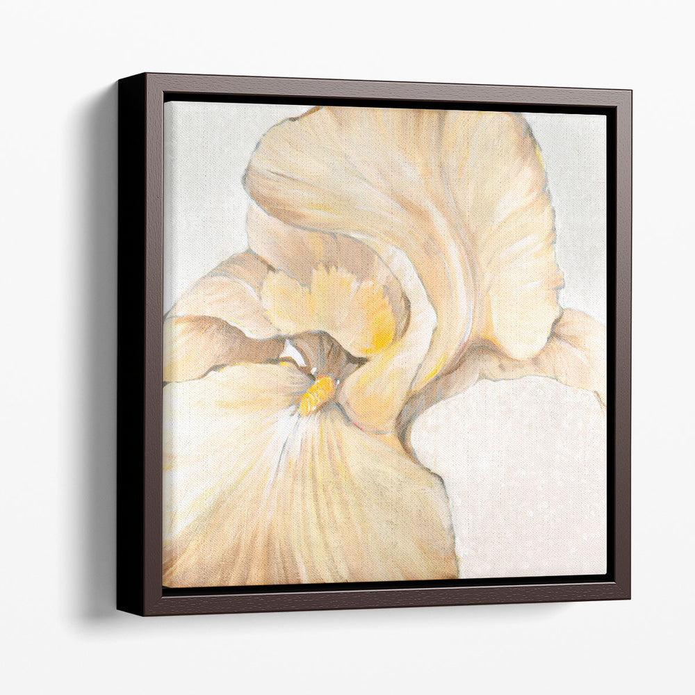 Iris Cream II - Canvas Print Wall Art