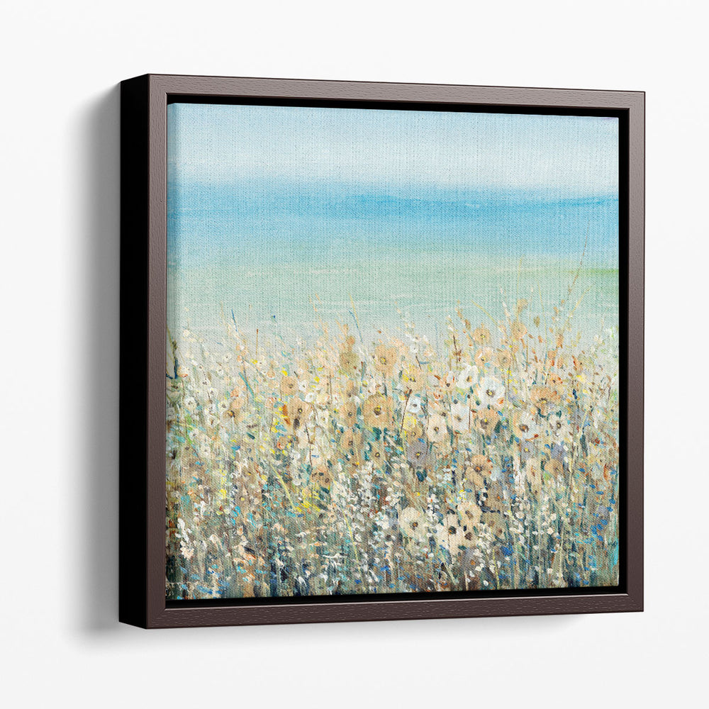 Shoreline Flowers I - Canvas Print Wall Art