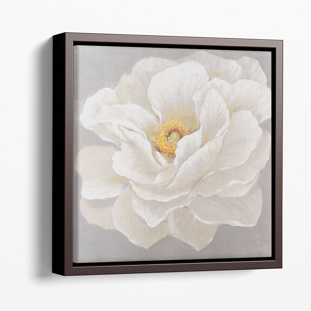 White Peony I - Canvas Print Wall Art