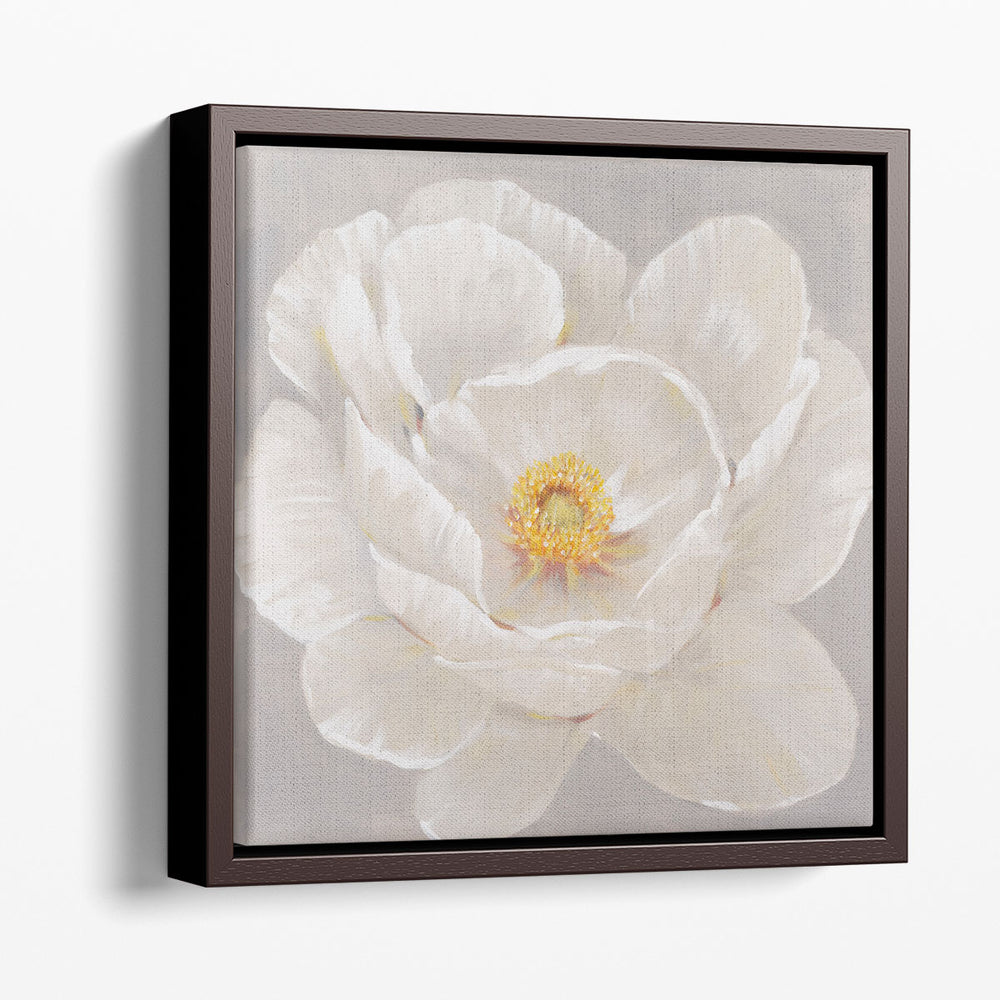 White Peony II - Canvas Print Wall Art