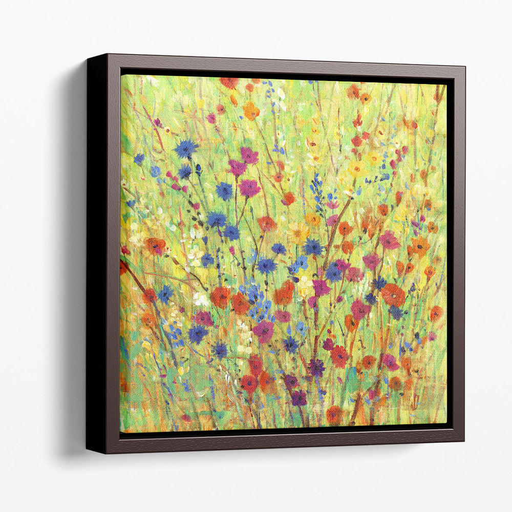 Wildflower Patch I - Canvas Print Wall Art