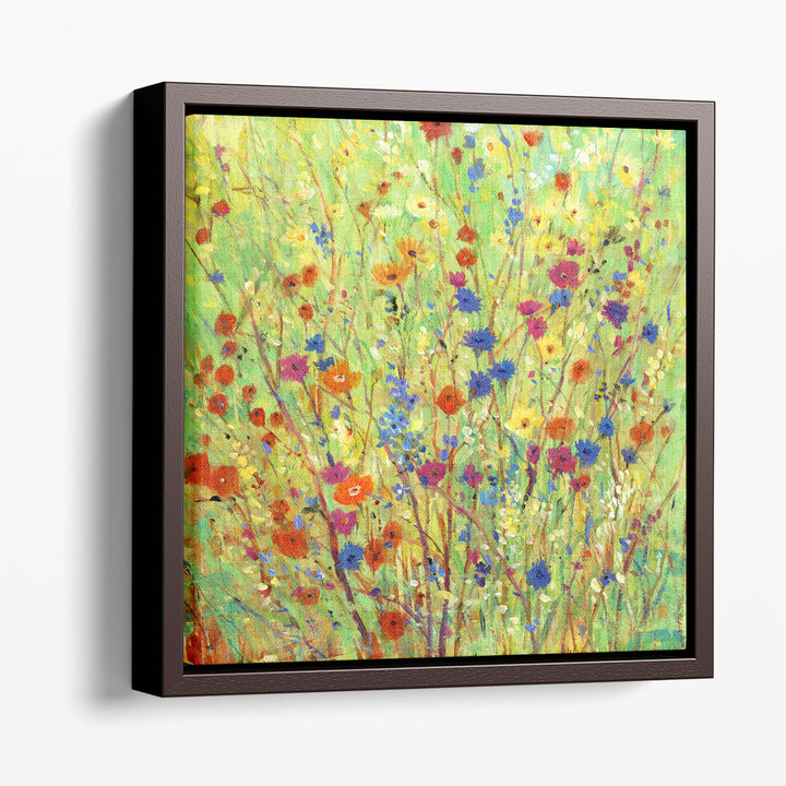 Wildflower Patch II - Canvas Print Wall Art