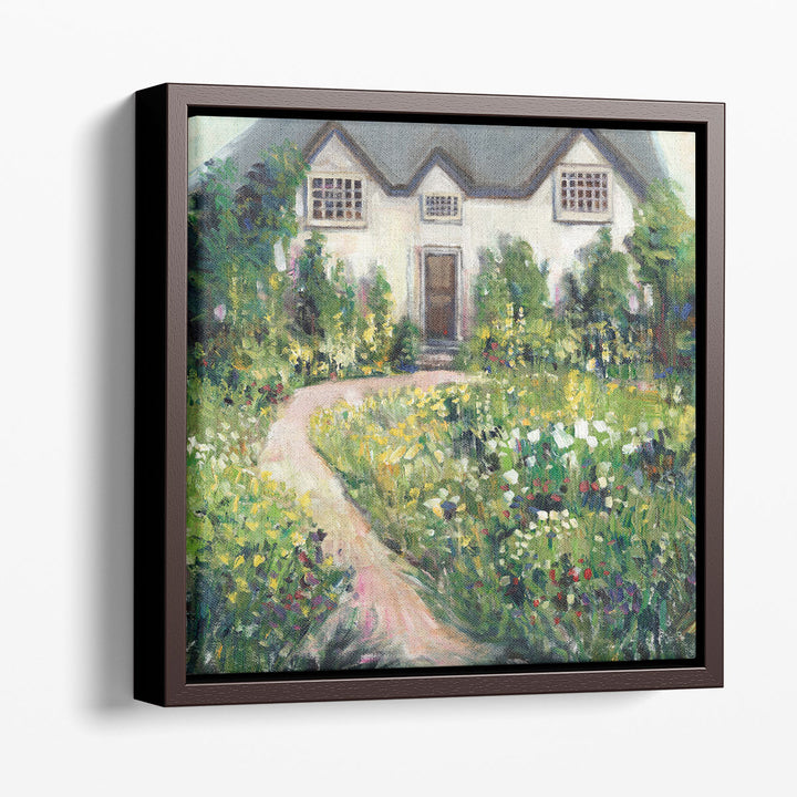 Garden Cottage I - Canvas Print Wall Art