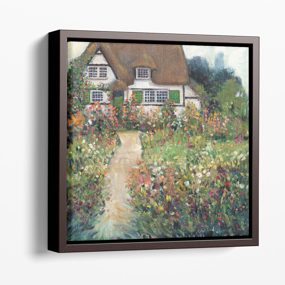 Garden Cottage II - Canvas Print Wall Art