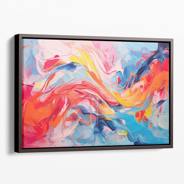 Color Frenzy Fun - Canvas Print Wall Art