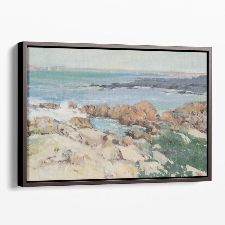 Providence Coastal Cliffs I - Canvas Print Wall Art