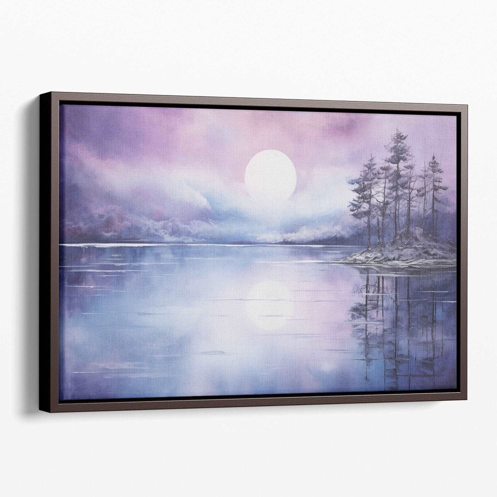 Blissful Lake - Canvas Print Wall Art