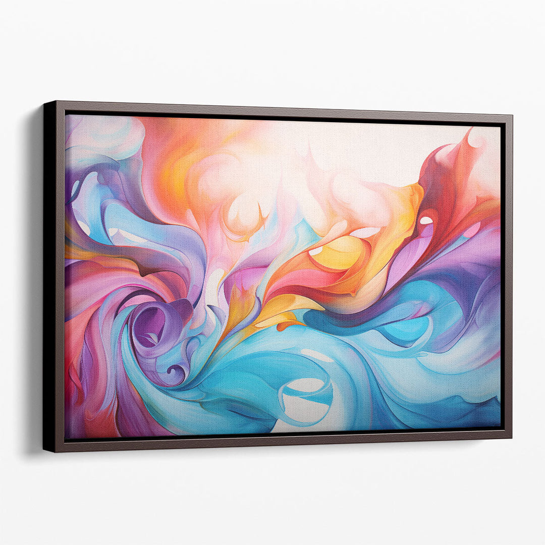 Colorful Aquatic Artistry - Canvas Print Wall Art