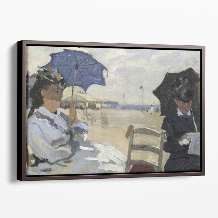 The Beach at Trouville, 1870 - Canvas Print Wall Art