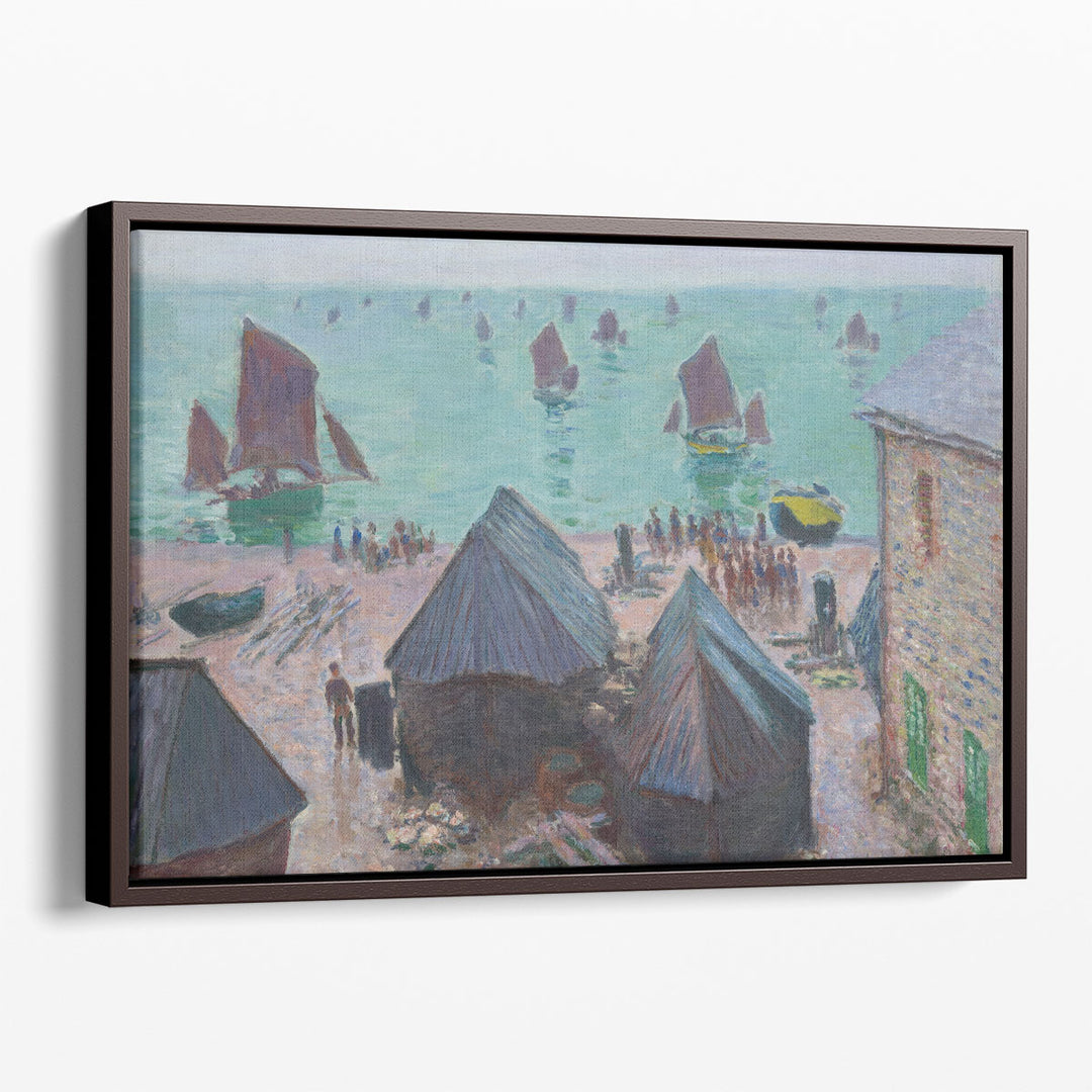 The Departure of the Boats - Canvas Print Wall Art