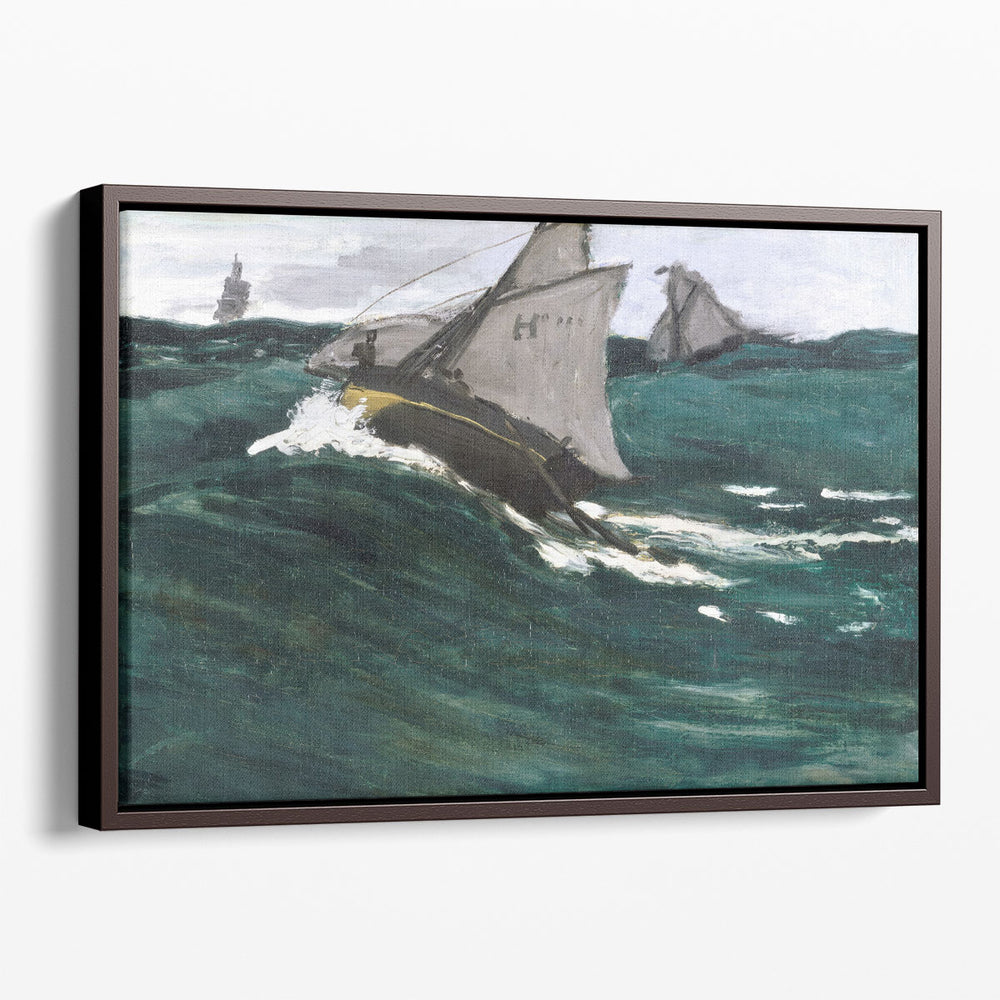 The Green Wave, 1866–1867 - Canvas Print Wall Art