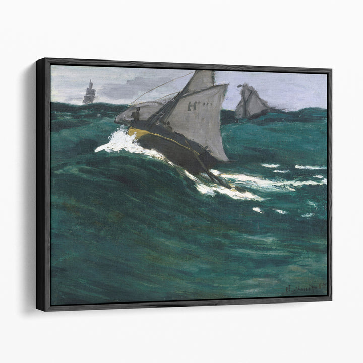 The Green Wave, 1866–1867 - Canvas Print Wall Art