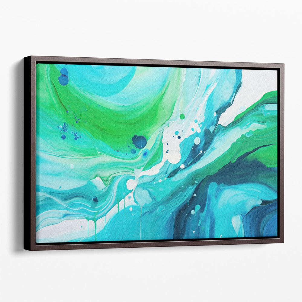 Coral Tide - Canvas Print Wall Art