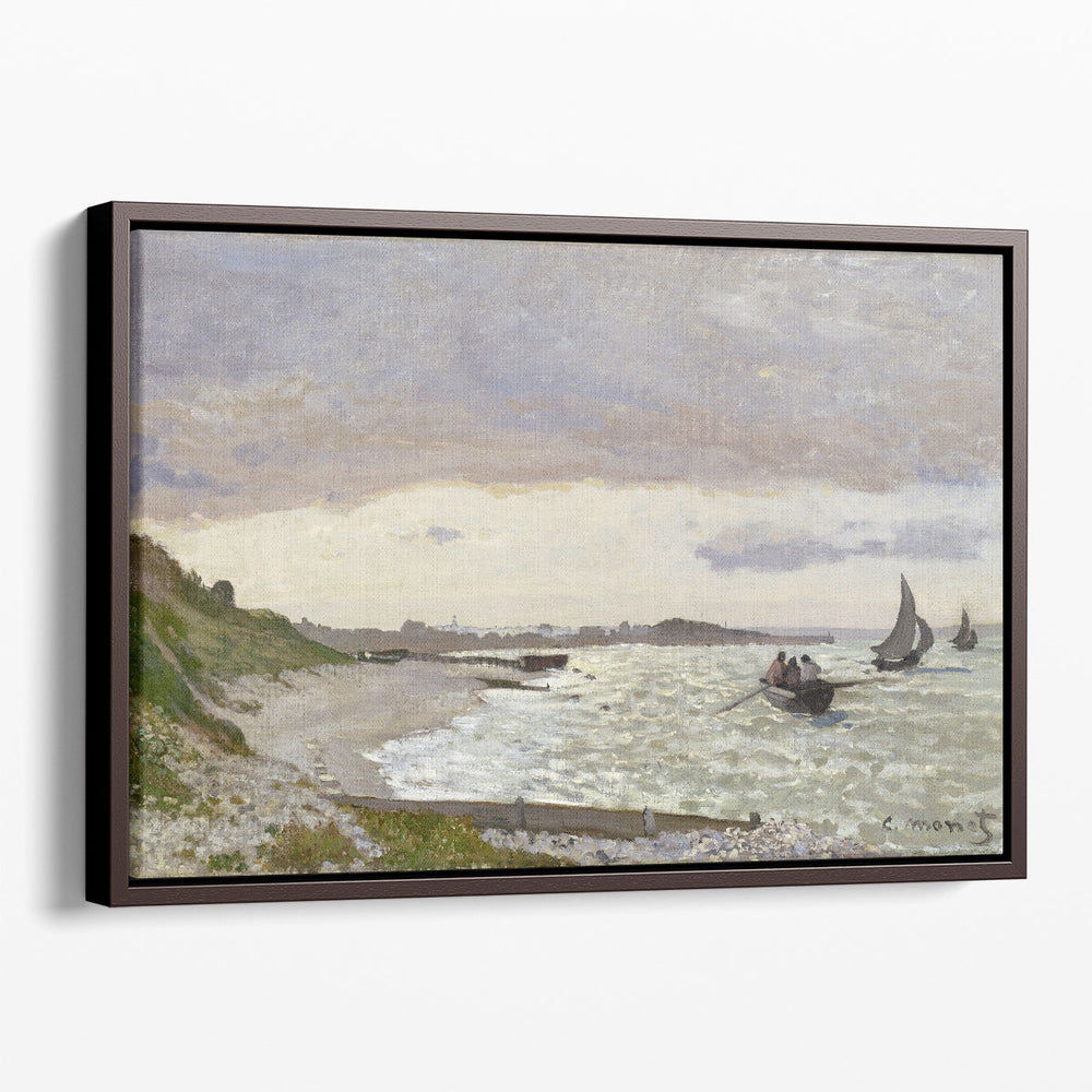 The Seashore at Sainte-Adresse, 1864 - Canvas Print Wall Art