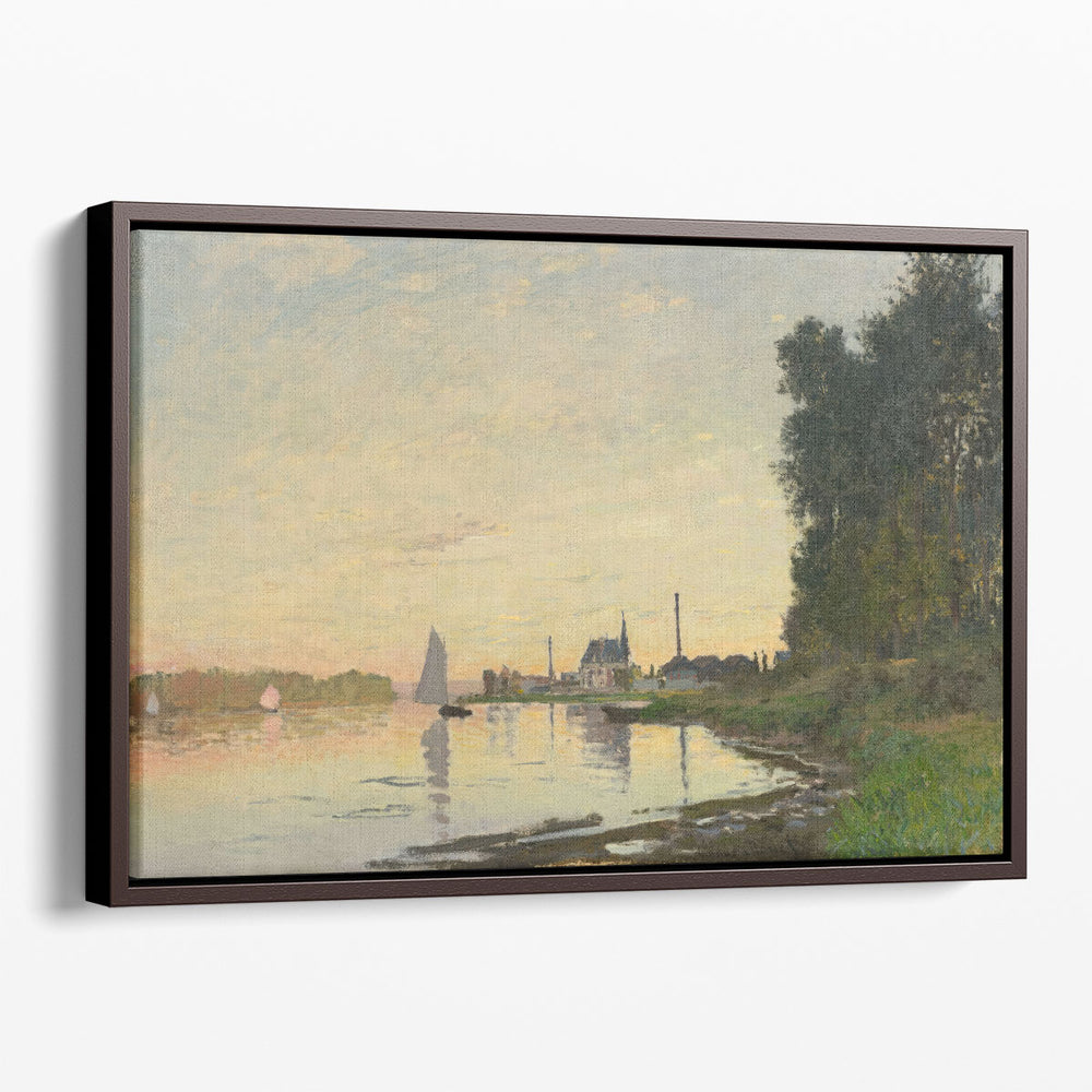 Argenteuil, Late Afternoon, 1872 - Canvas Print Wall Art