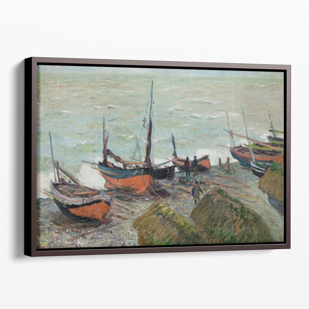 Fishing Boats, 1883 - Canvas Print Wall Art