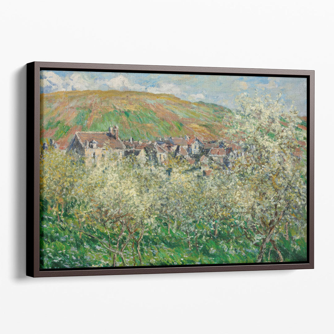 Flowering Plum Trees, 1879 - Canvas Print Wall Art