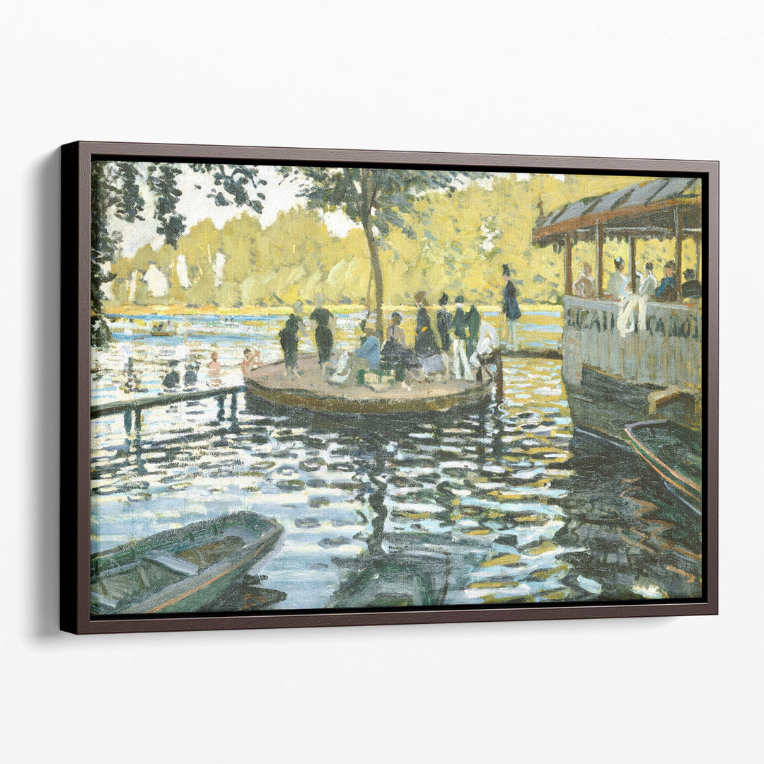 La Grenouillere, 1869 - Canvas Print Wall Art