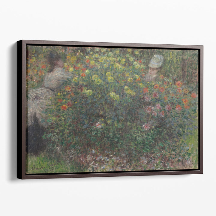 Ladies in Flowers, 1875 - Canvas Print Wall Art