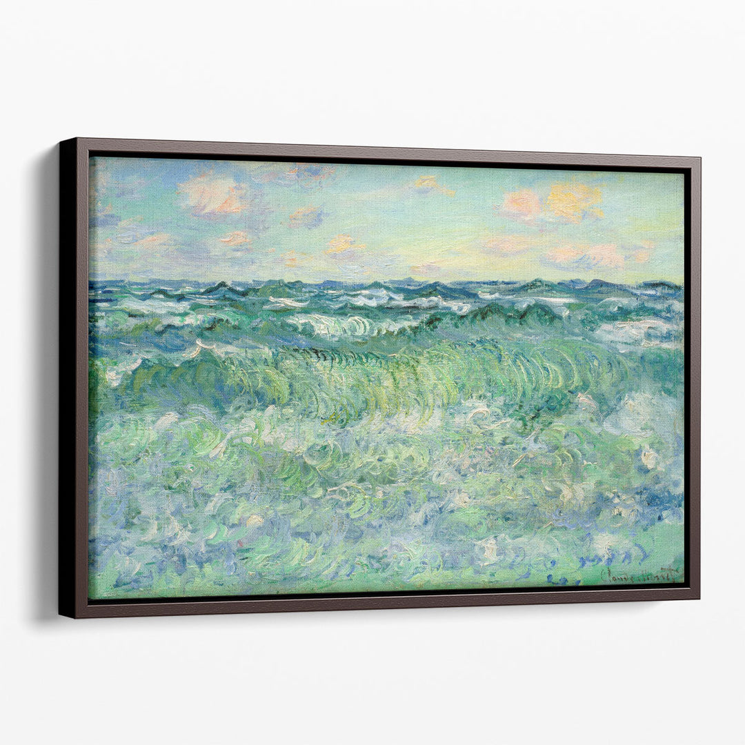 Marine Pourville, 1881 - Canvas Print Wall Art