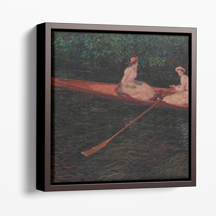 Boating on the River Epte, 1890 - Canvas Print Wall Art