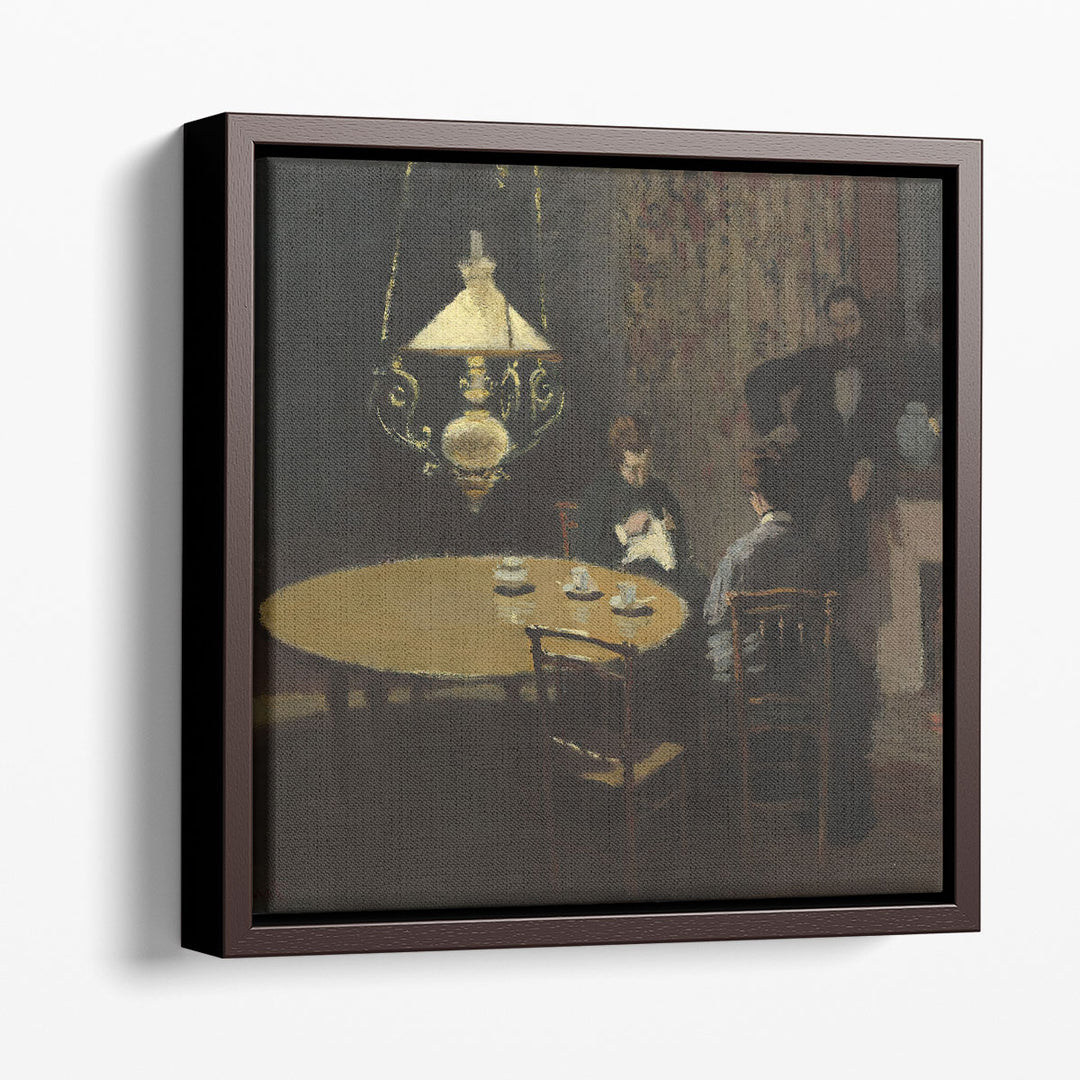 Interior, after Dinner, 1868-1869 - Canvas Print Wall Art