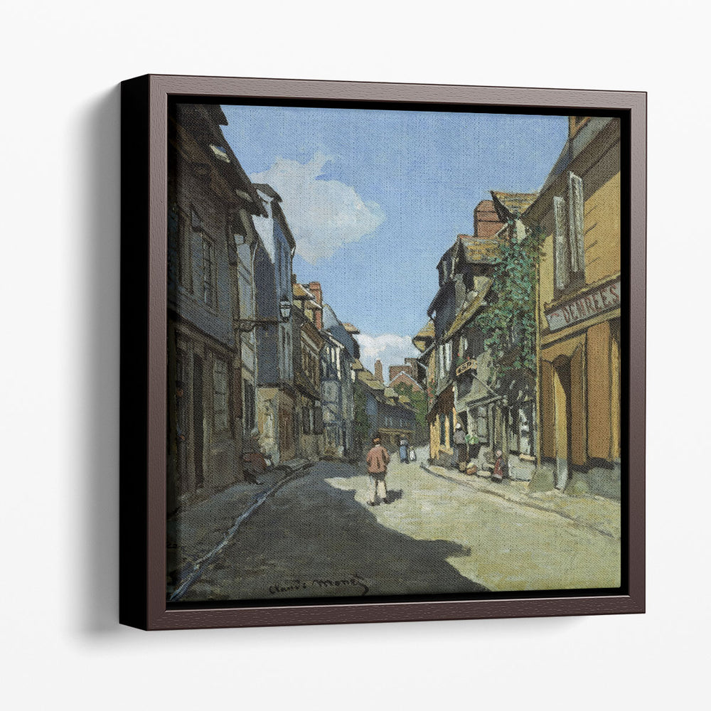 Rue de la Bavole, Honfleur, 1864 - Canvas Print Wall Art