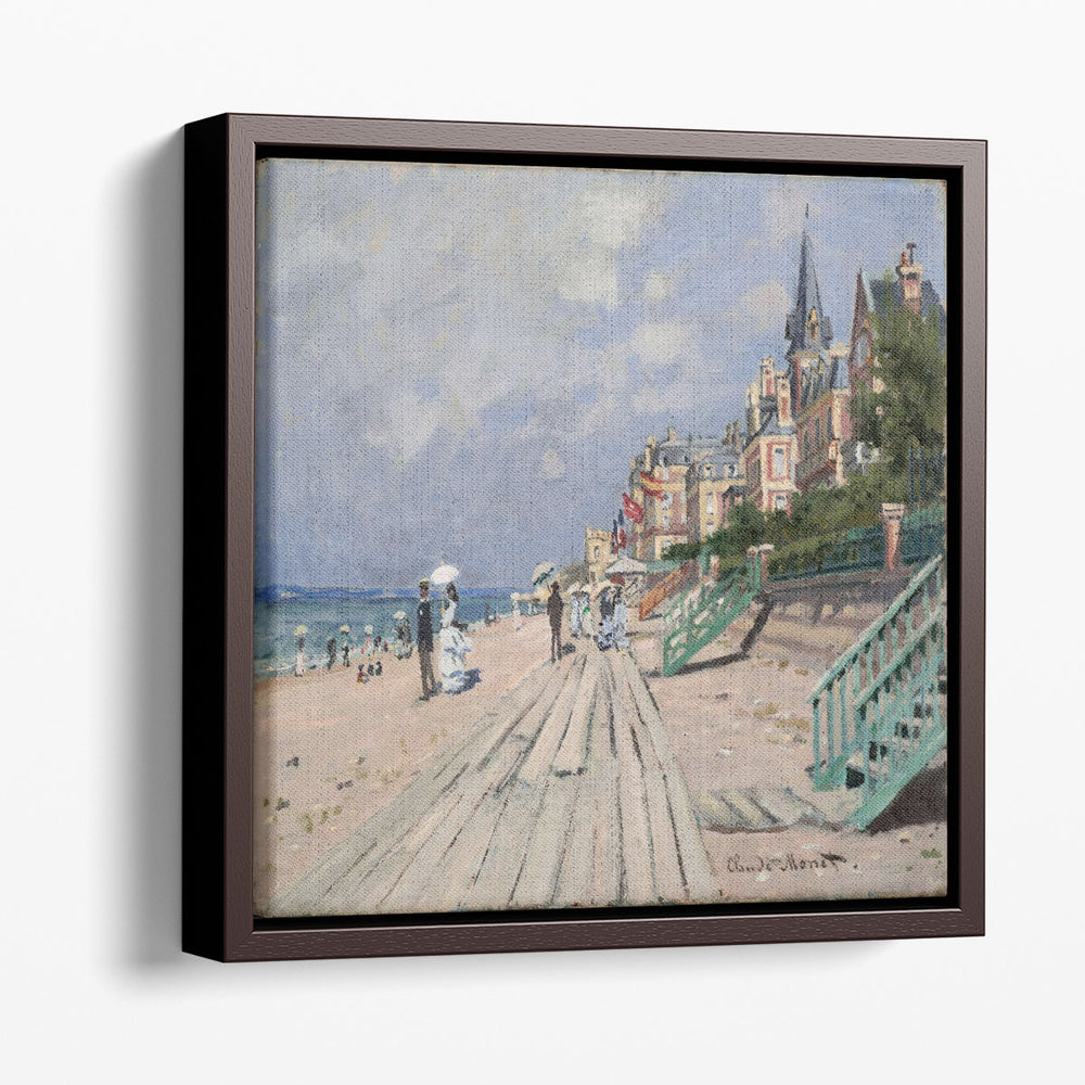 The Beach at Trouville, 1948 - Canvas Print Wall Art