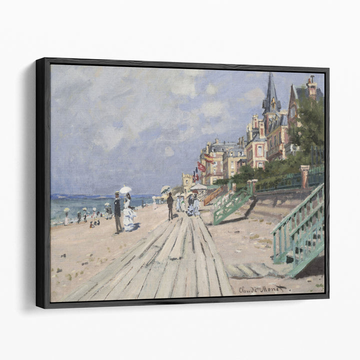 The Beach at Trouville, 1948 - Canvas Print Wall Art