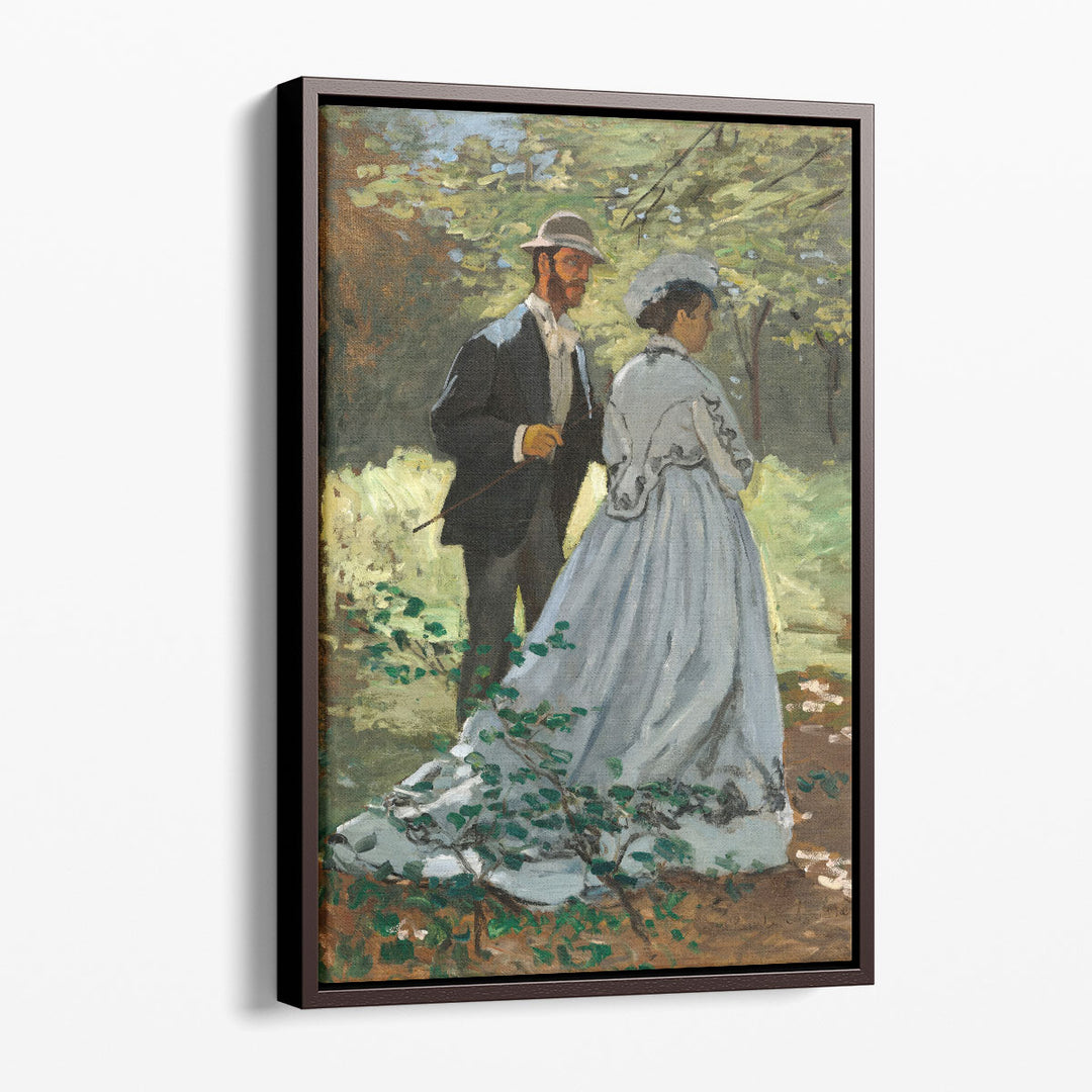 Bazille and Camille, 1865 - Canvas Print Wall Art