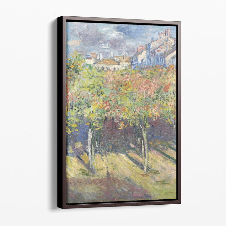 The course of July 14 seen from Claude Monet's House - Canvas Print Wall Art