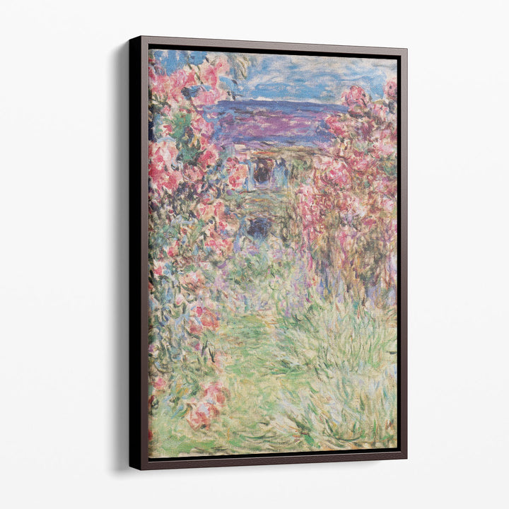 The House among the Roses, 1925 - Canvas Print Wall Art