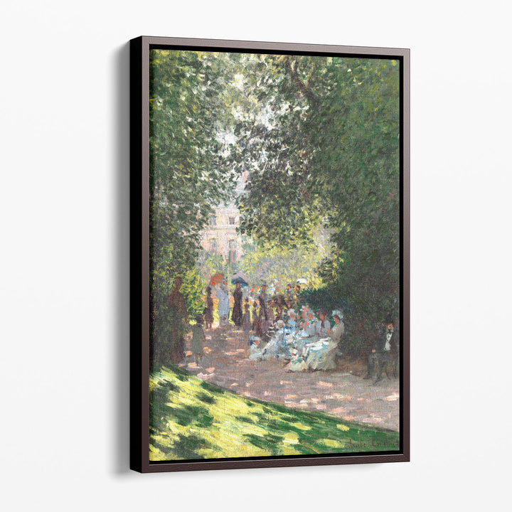 The Parc Monceau, 1878 - Canvas Print Wall Art