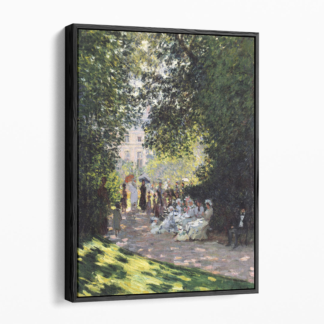 The Parc Monceau, 1878 - Canvas Print Wall Art