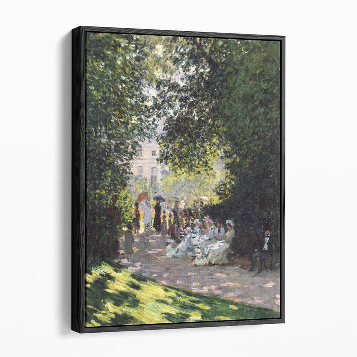 The Parc Monceau, 1878 - Canvas Print Wall Art